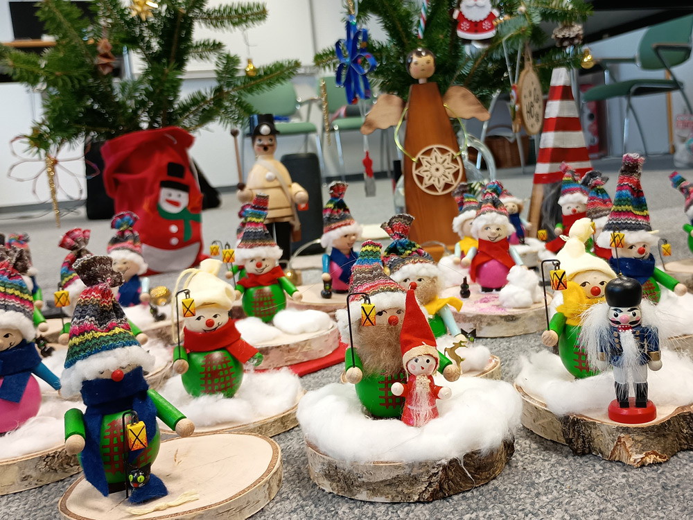 Weihnachtliche Einstimmung im SFW