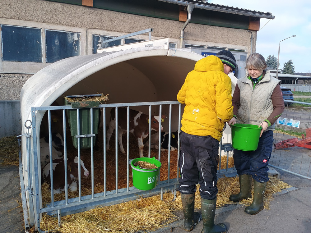 ALA-Beschäftigter des SFW Simon  Hübler bildet sich weiter