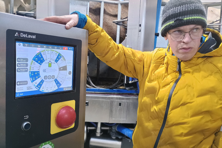 ALA-Beschäftigter des Sozialen Förderwerkes e.V. Simon Hübler bildet sich weiter