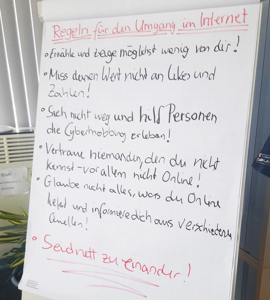 Projekttag - soziale Medien