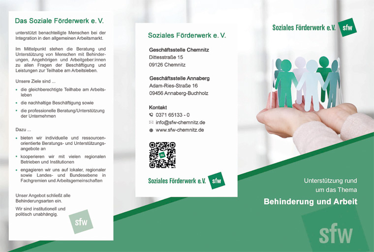 Flyer SFW Zielgruppen